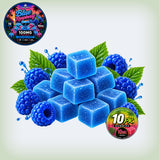 Blue Raspberry 10 Pack 100MG - 10MG Each