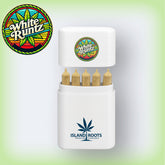 White Runtz King Size 1.3g Pre-Rolls + Carrying Case