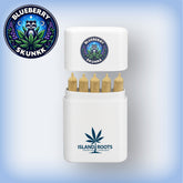 Blueberry Skunk King Size 1.3g Pre-Rolls + Carrying Case