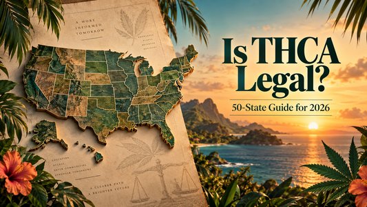 Is THCA legal? Island Roots 50-state guide for 2026