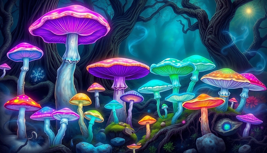 Comprehensive Guide to Different Types of Psychedelic Mushrooms