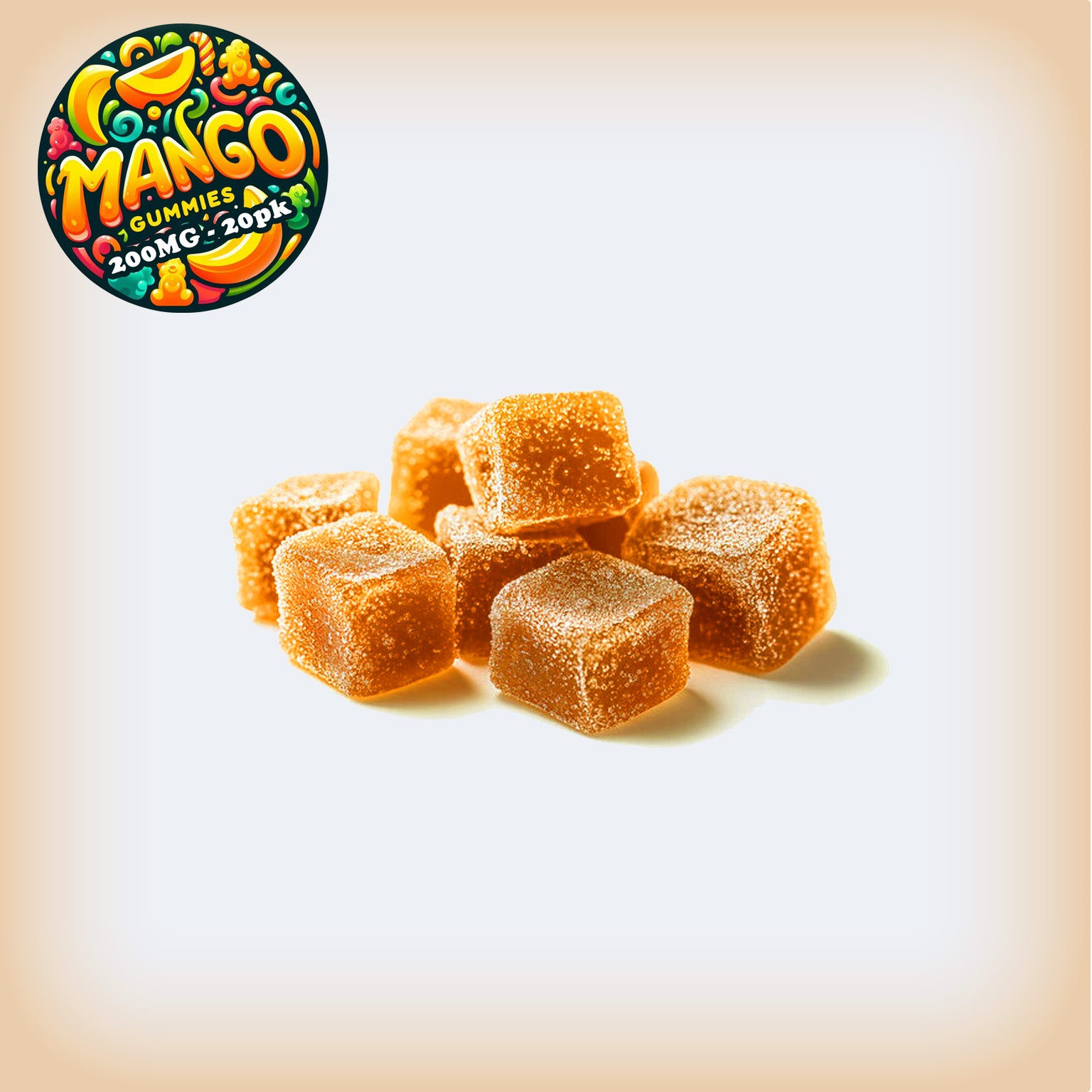 Mango 200MG THCa Gummies (20-Pack)