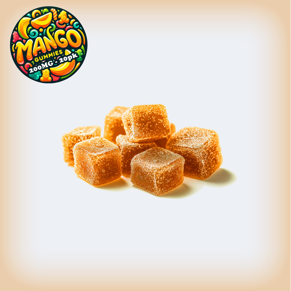 Mango 200MG THCa Gummies (20-Pack)