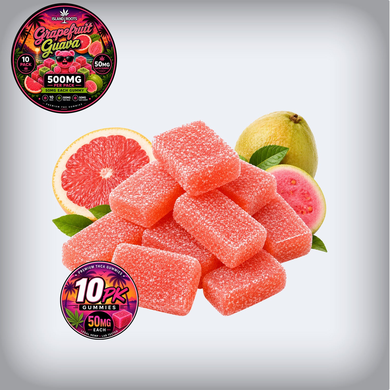 Grapefruit Guava 50MG THCa - 10PK