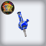 4.5" Silicone Water Pipe Dab Straw