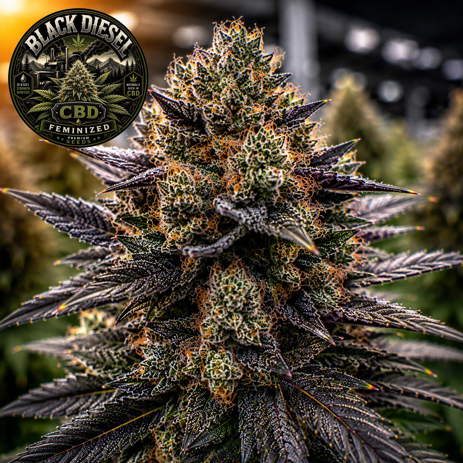 Black Diesel CBD Feminized Seeds (2 Pack)