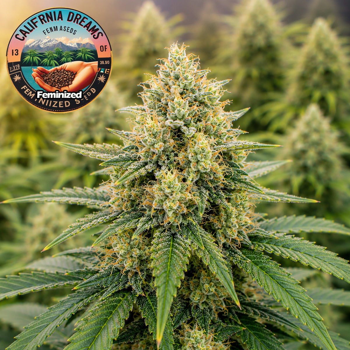 California Dream Feminized Seeds (2 Pack)