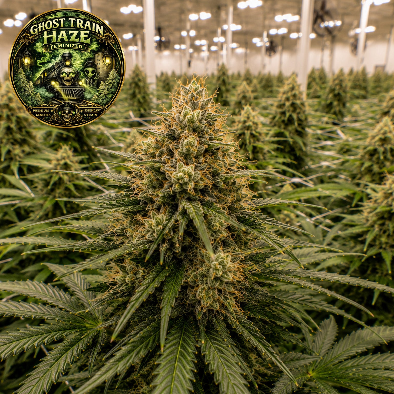 Ghost Train Haze Feminized Seeds (2 Pack)