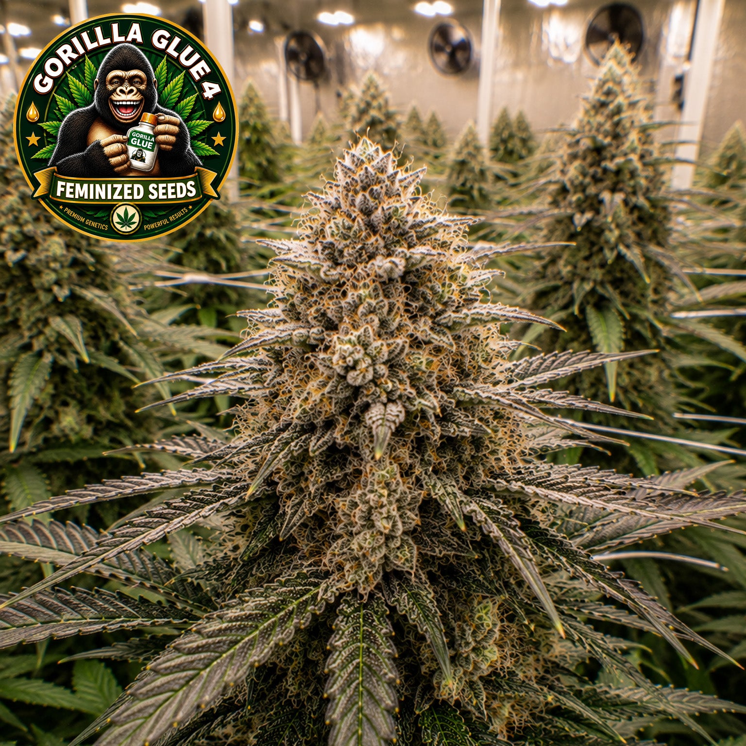 Gorilla Glue #4 Feminized Seeds (2 Pack)
