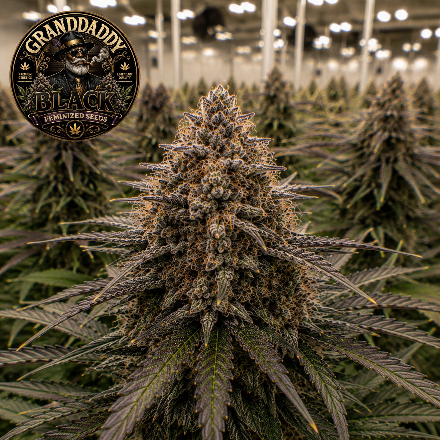 Granddaddy Black Feminized Seeds (2 Pack)