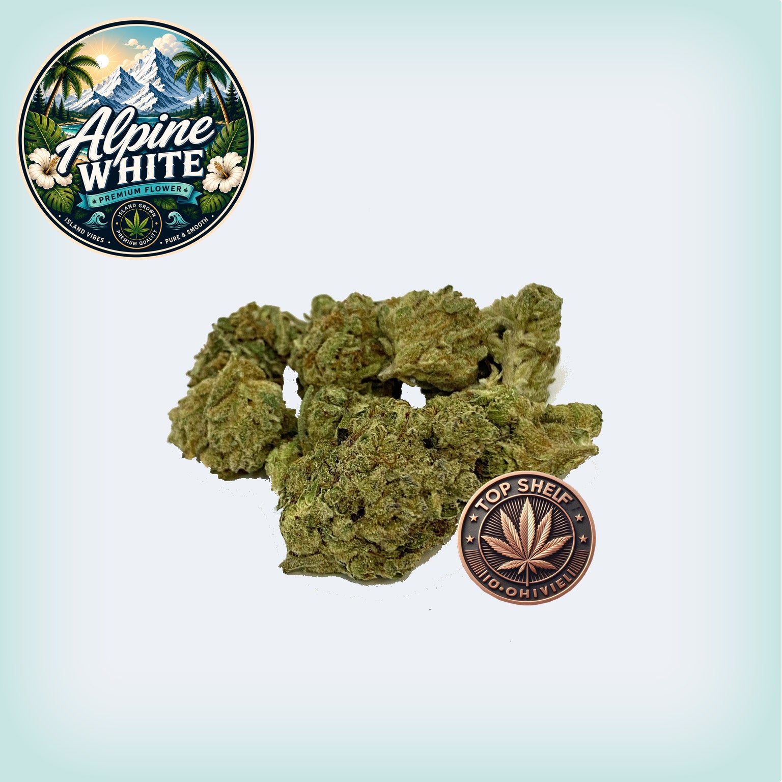 Alpine White Premium Flower