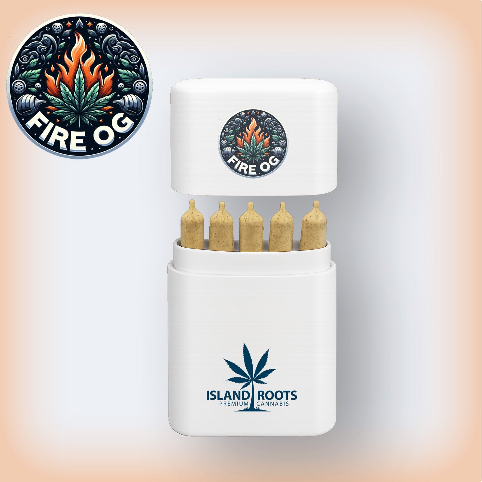 Fire OG King Size 1.3g Pre-Rolls + Carrying Case