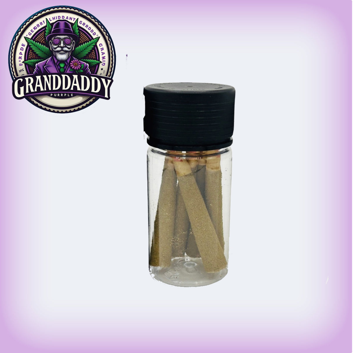 Grand Daddy Purple THCa Kiefed Mini Pre-Roll 5-Pack