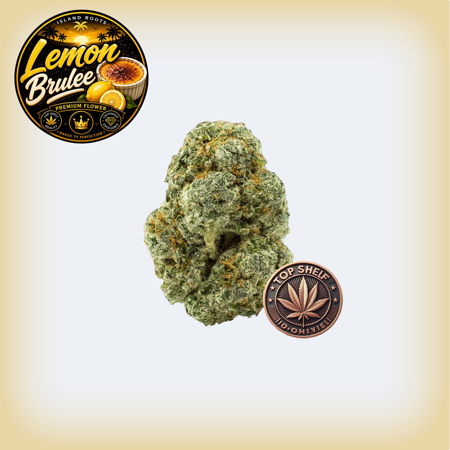 Lemon Brulee Premium Flower Smalls (OZ Sale)