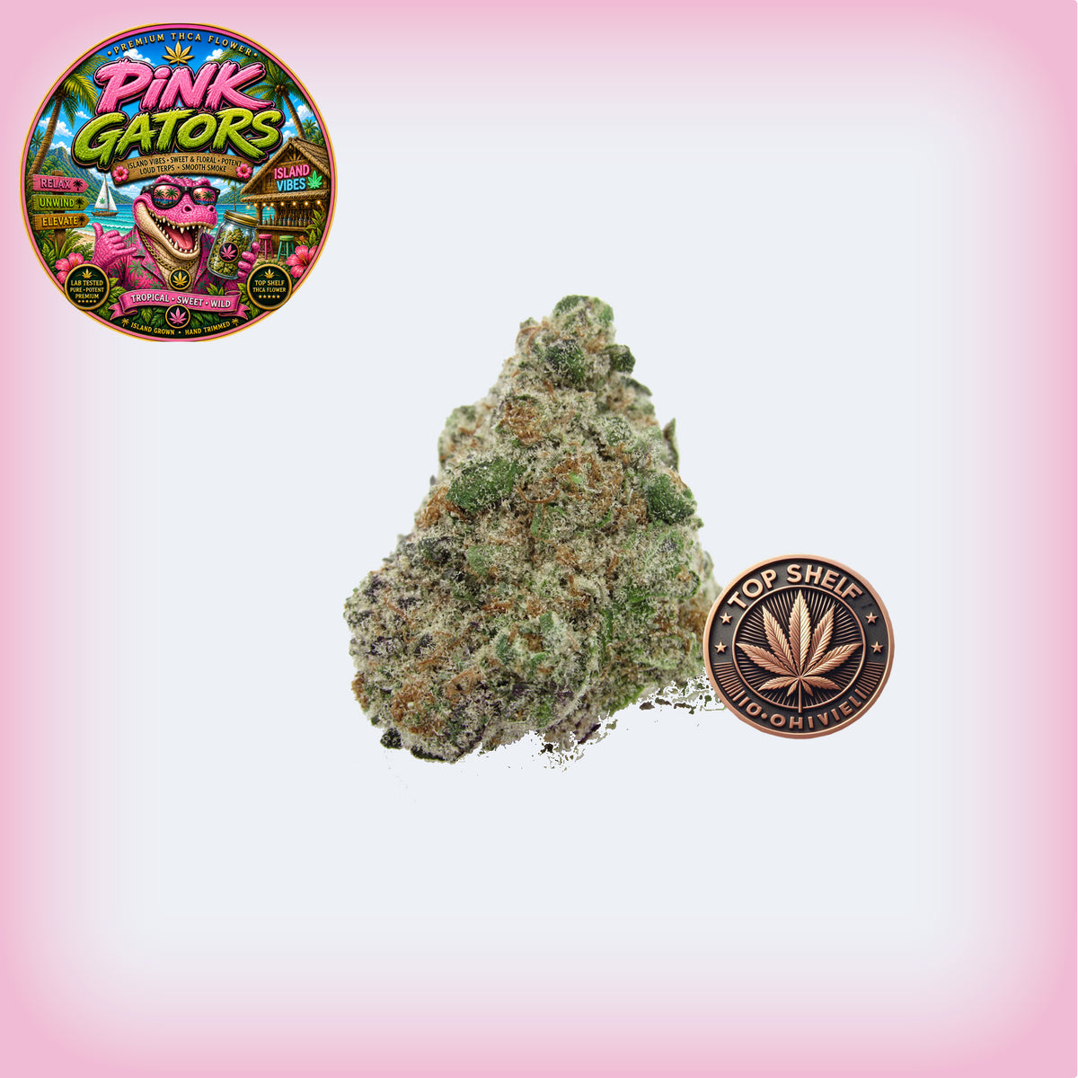 Pink Gators Premium Flower