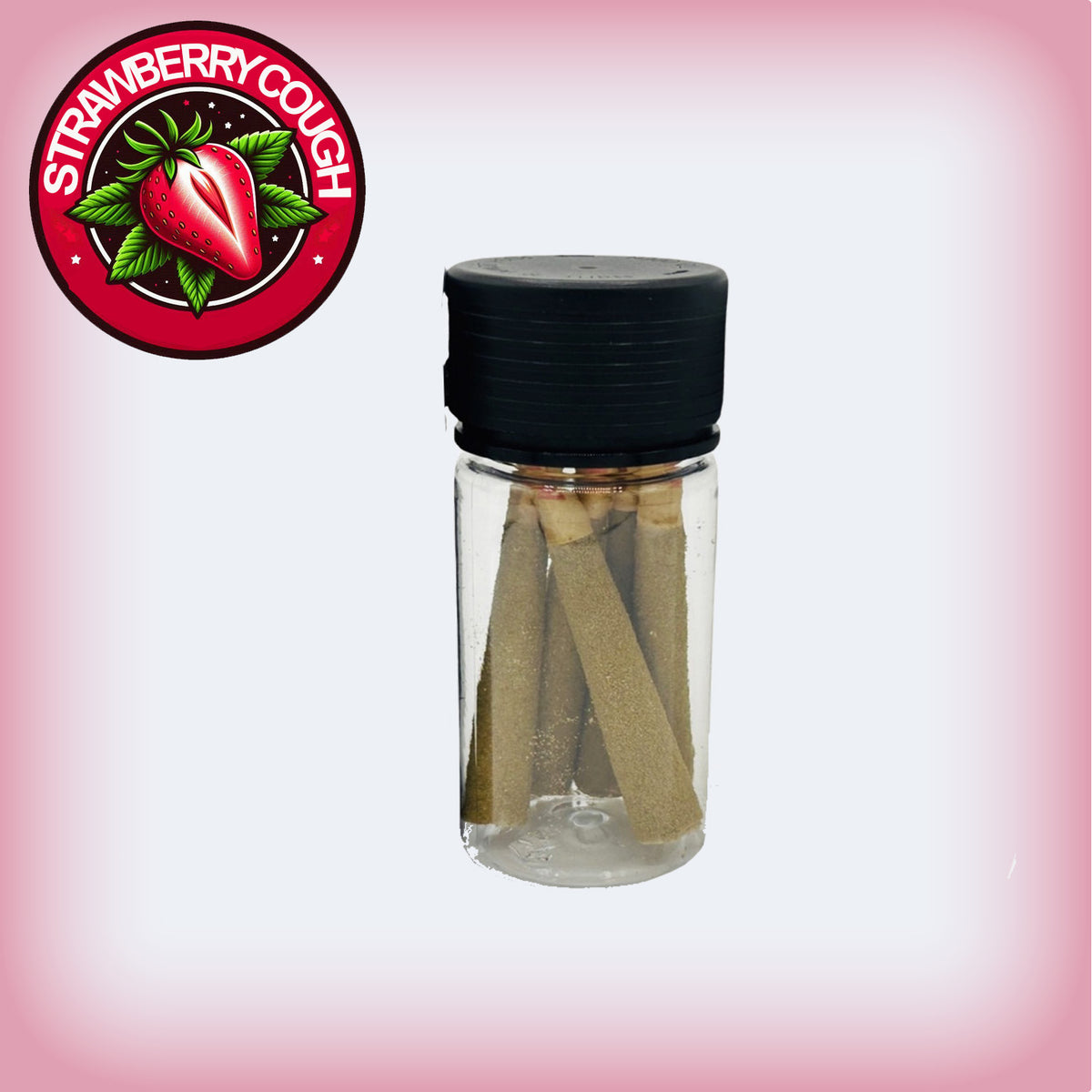 Strawberry Cough THCa Kiefed Mini Pre-Roll 5-Pack