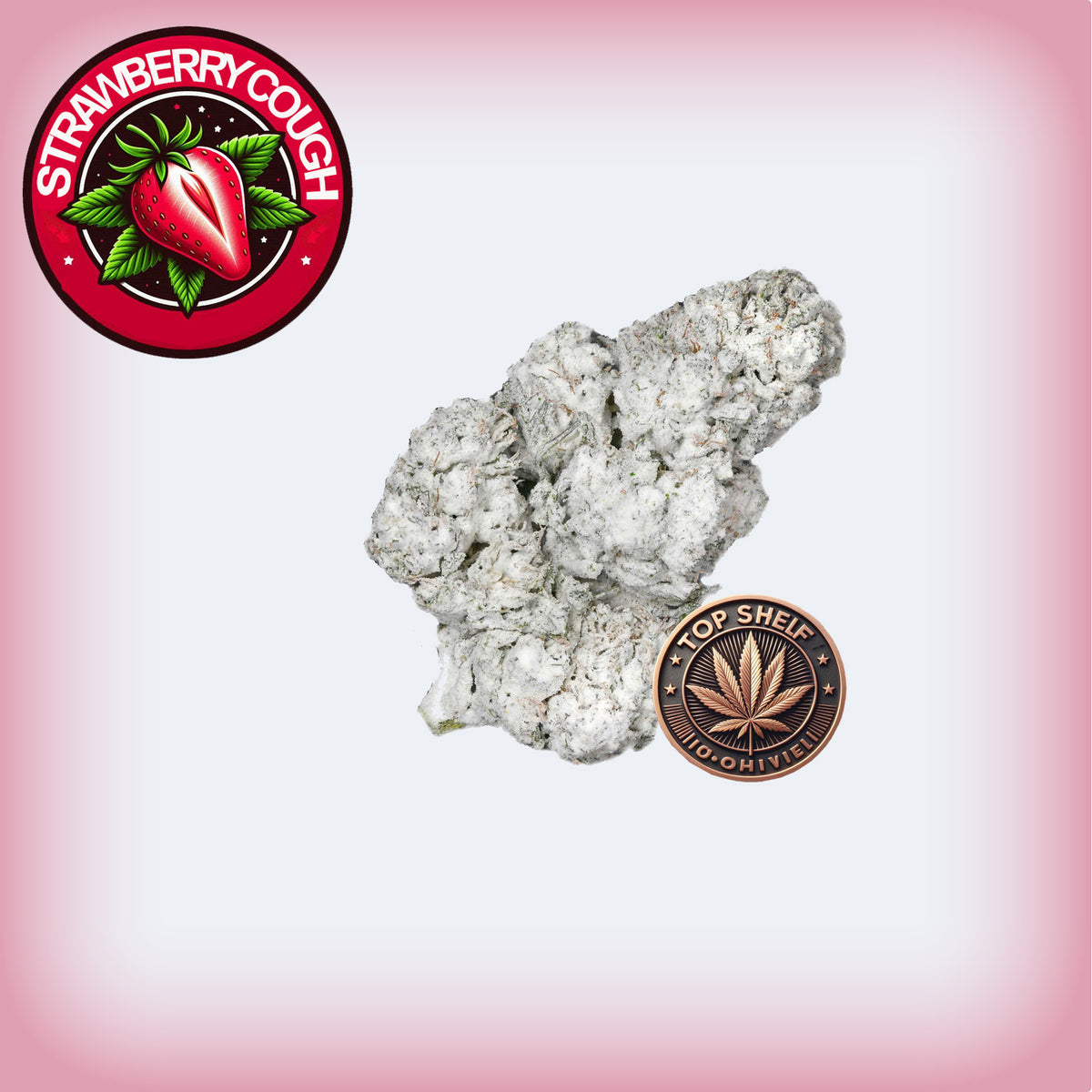 Strawberry Cough Premium Flower - Snowcaps