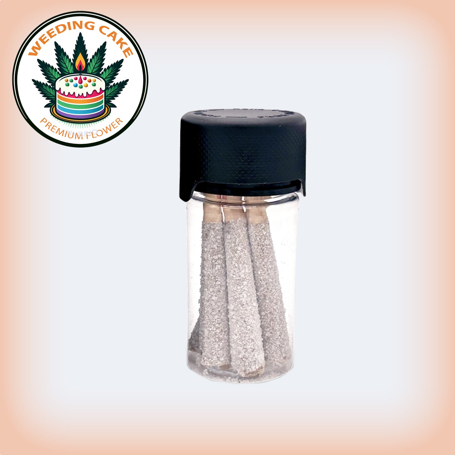 Wedding Cake THCa Mini Pre-Roll 5-Pack (Diamond)
