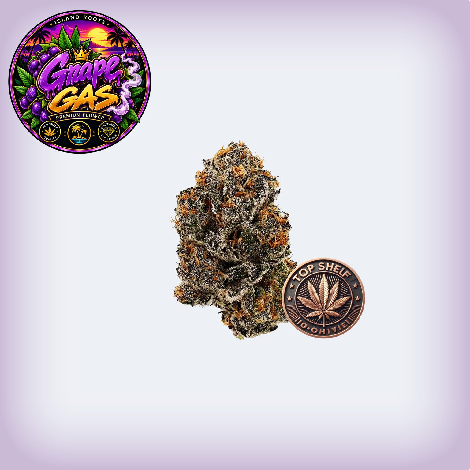 Grape Gas Premium Flower (OZ Sale)