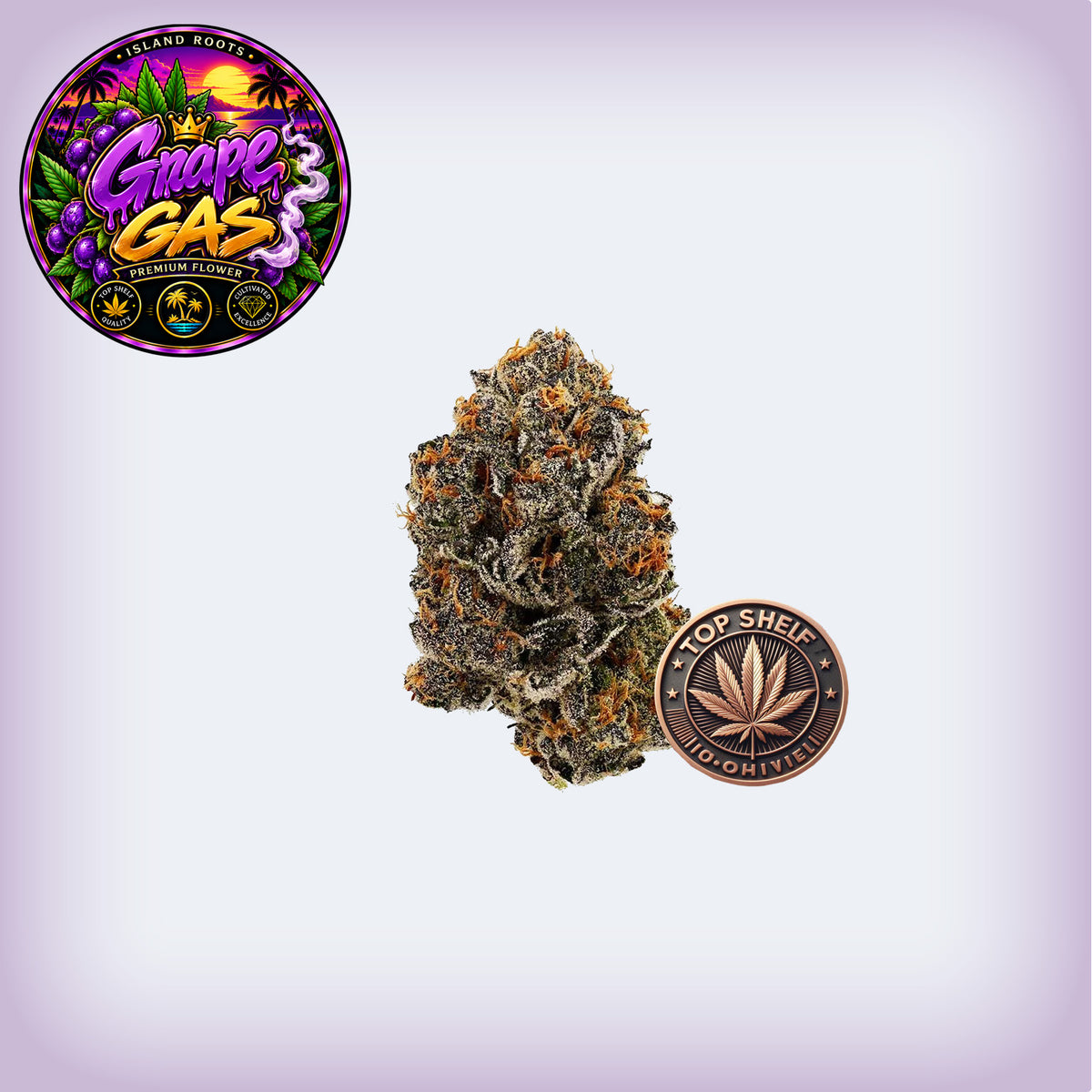 Grape Gas Premium Flower (OZ Sale)