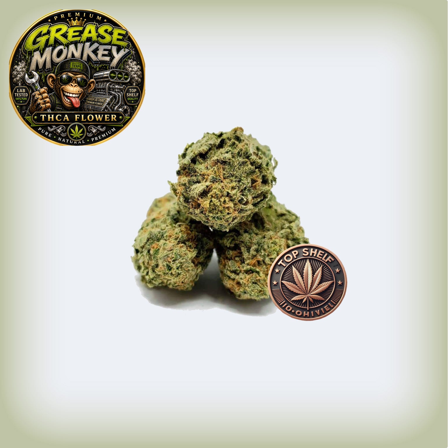 Grease Monkey Premium Flower