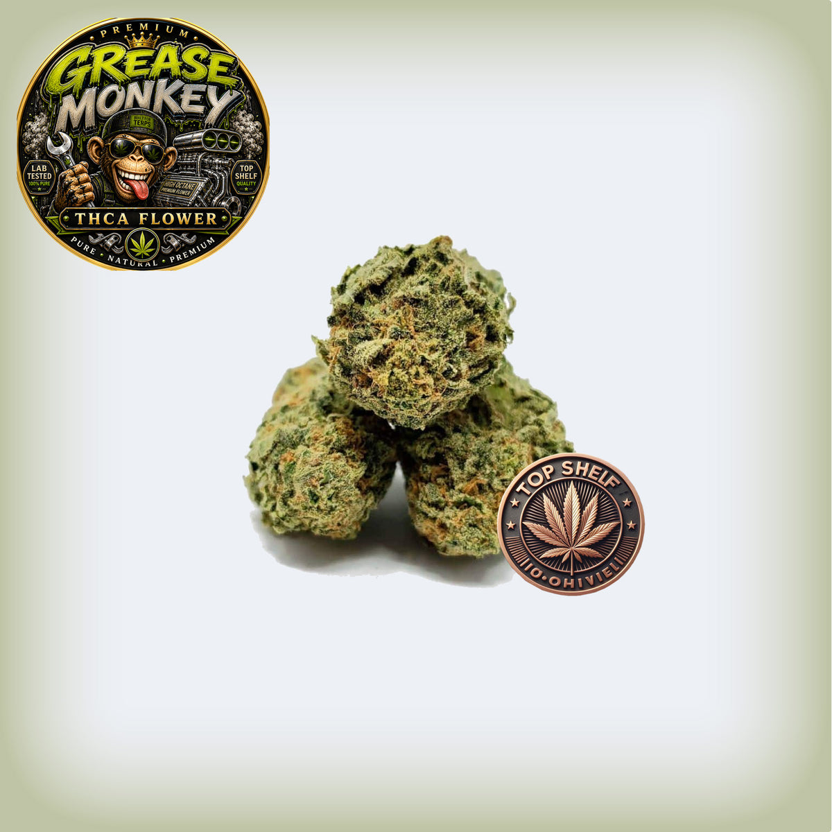 Grease Monkey Premium Flower