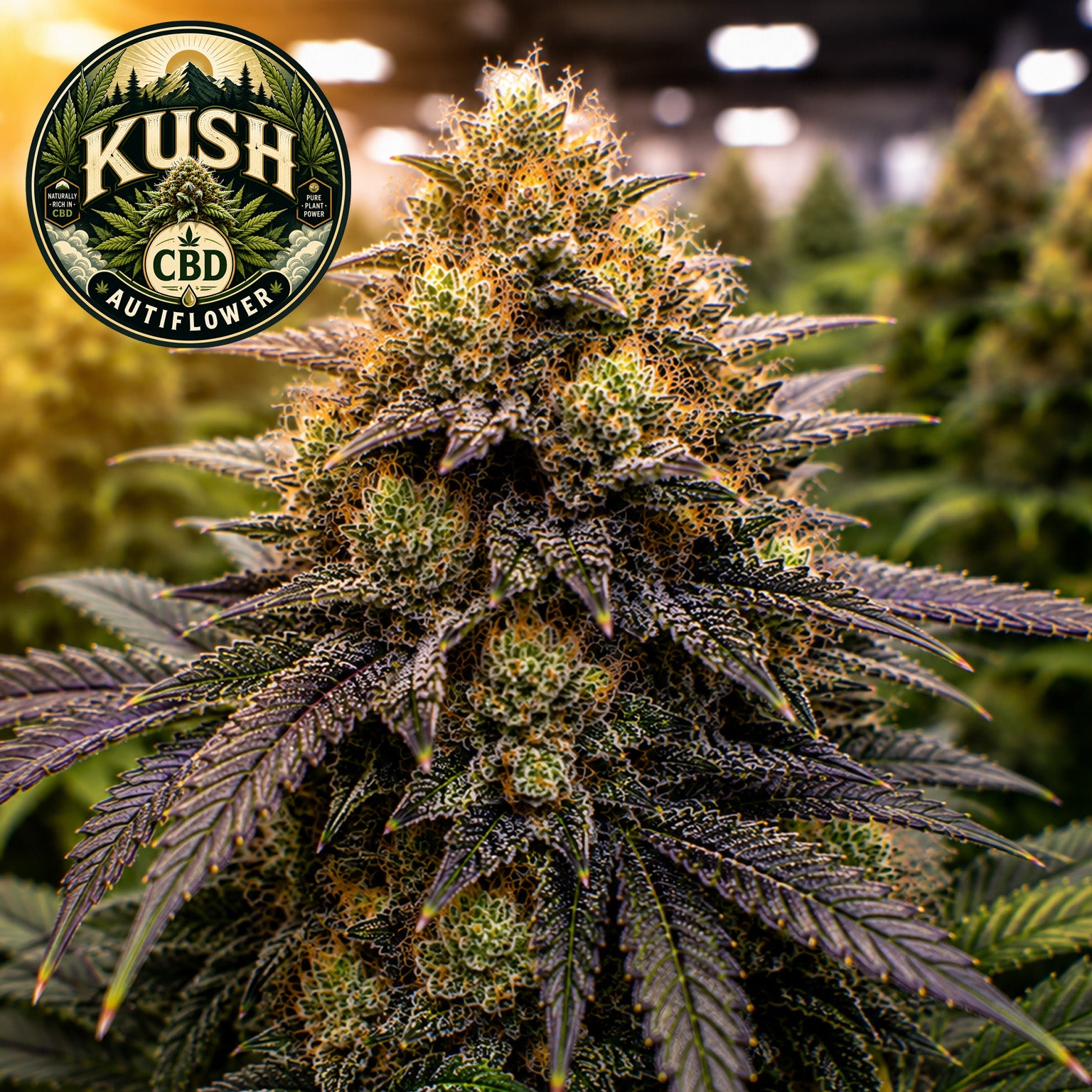 Kush CBD Feminized Seeds (2 Pack)