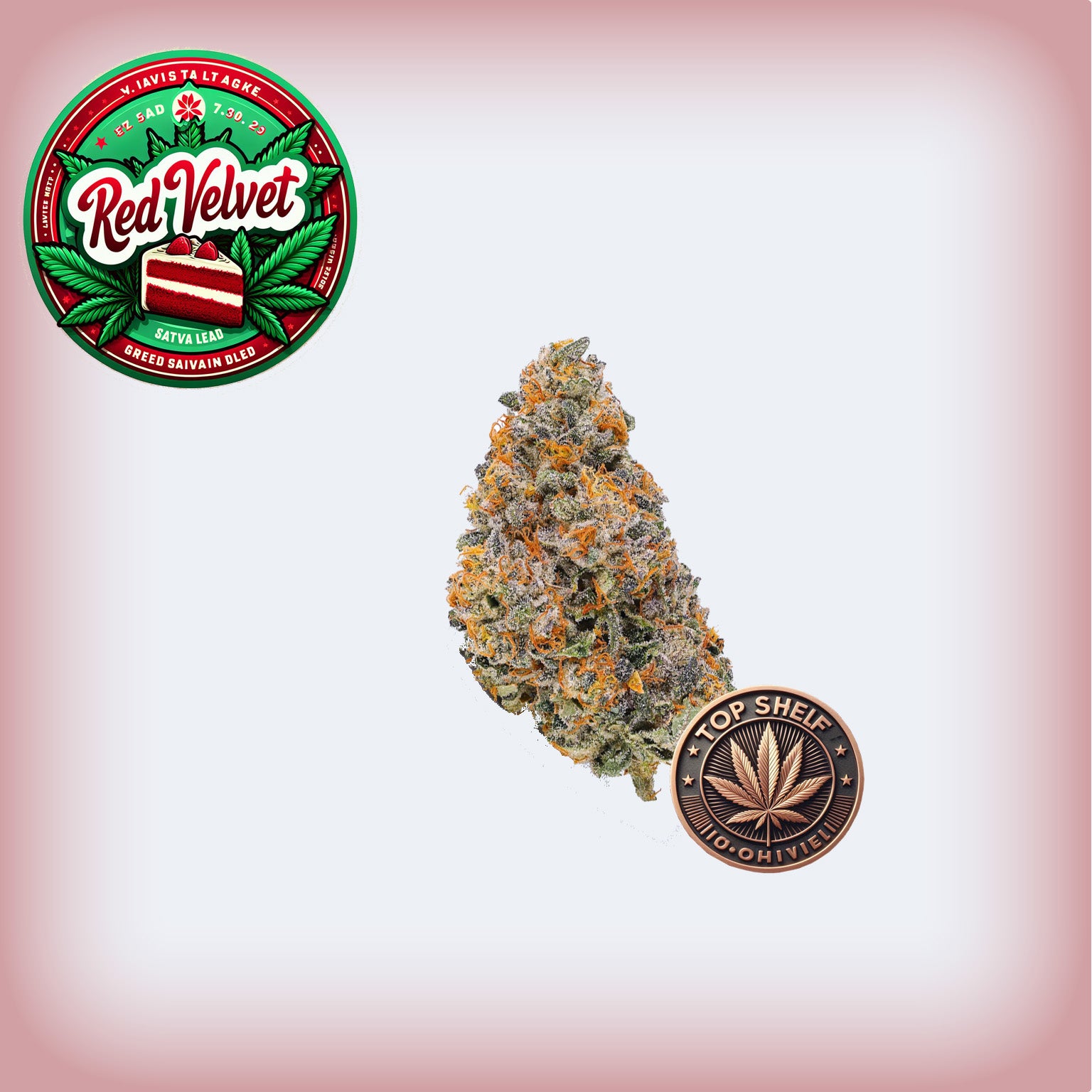 Red Velvet Premium Flower (Smalls)
